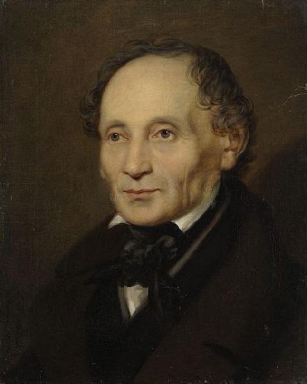 Gustav Adolf Hippius Portrait of J G Exner oil painting picture